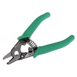 プロ仕様のストリッパーで光ファイバーケーブルを簡単に剥がす