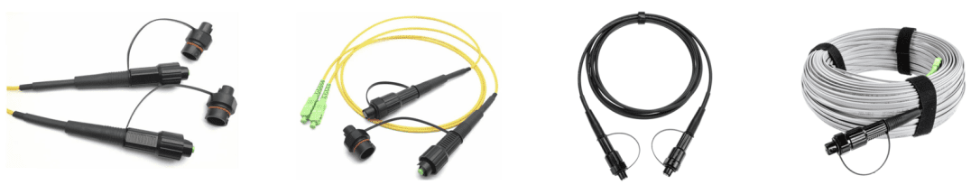 IP67 Mini Waterproof SCAPC MPO Fiber Optic Patch Cord