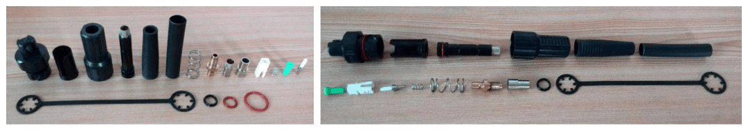 IP67 Mini Waterproof SCAPC MPO Fiber Optic Patch Cord 2