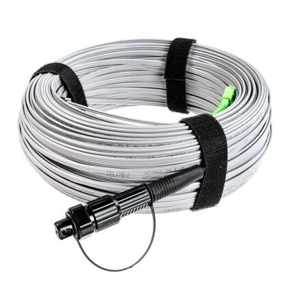 Mini SC APC to SC APC Outdoor Waterproof Fiber Patch Cable