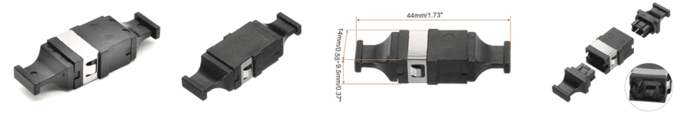 MTP MPO 12 Core SM&MM Optical Fiber Adapter