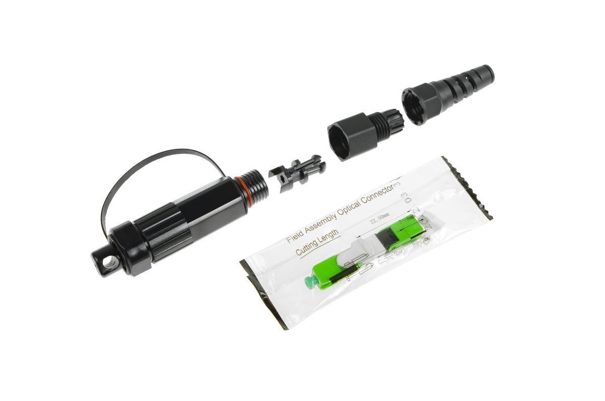 IP67 Waterproof OptiTap Outdoor Fast Connector Mini SC/APC