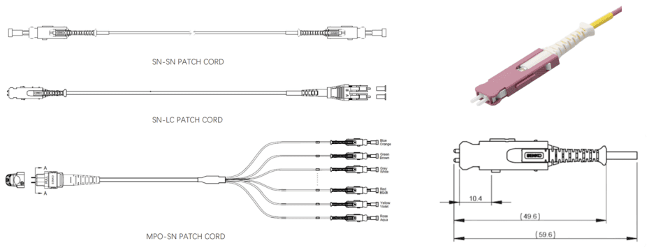 SN Fiber Optic Patch Cord