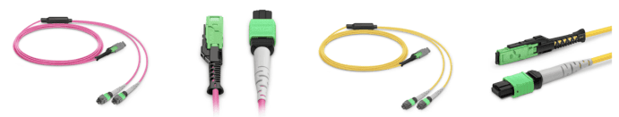 MMC 16 to 2×MTP 8 Breakout Cable One