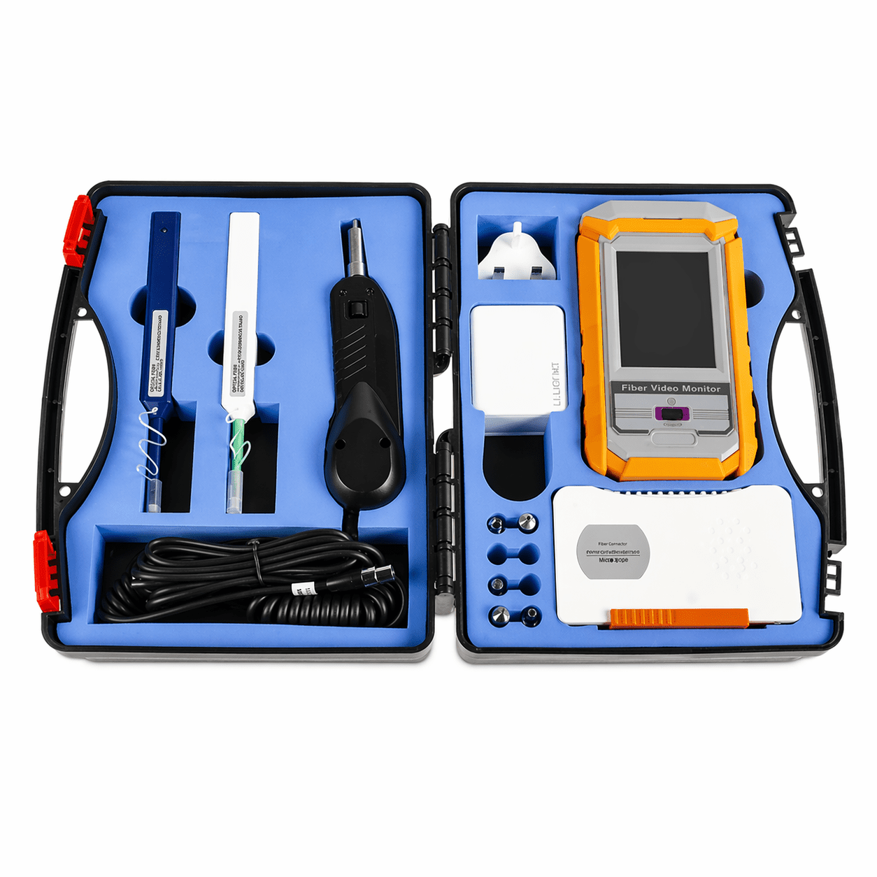 FVM-100 Fiber Inspection Probe – 400x Portable LCD Scope