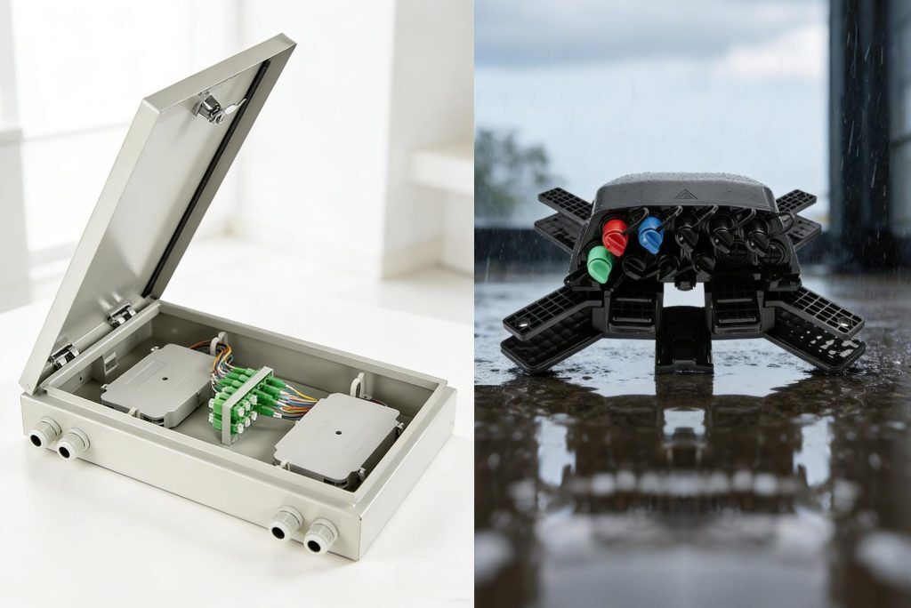 Outside Intere Box Indoor vs Outdoor Fiber Box Technical Comparison
